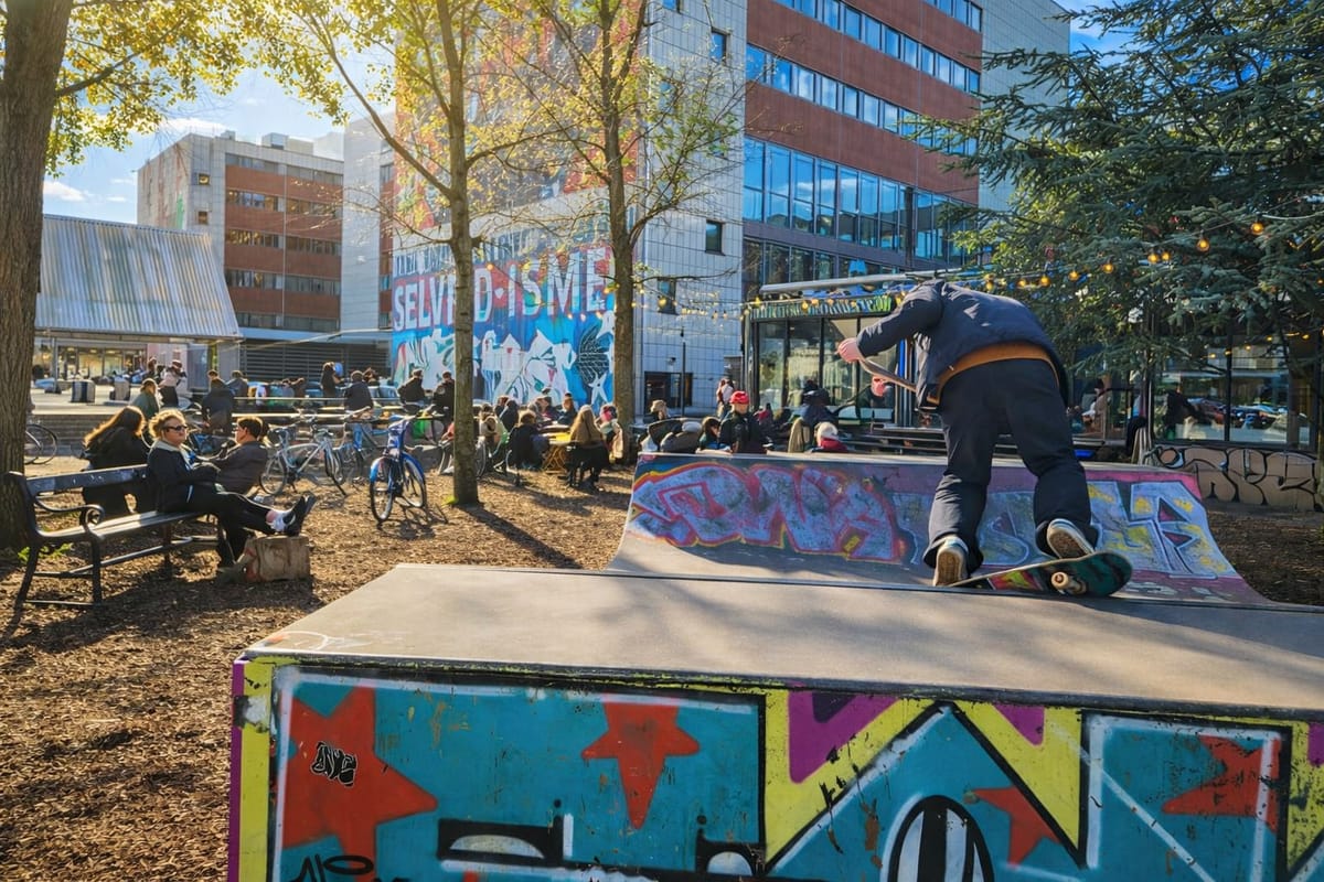 guided  walking tour through cultural spots in Copenhagen 